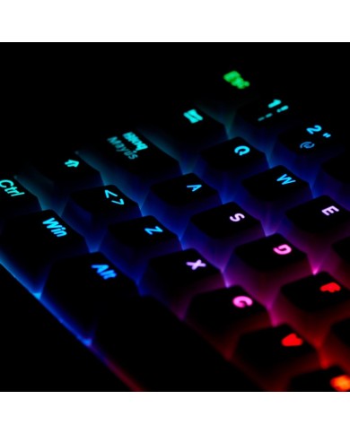 Teclado Gamer mecánico Snake Gamer Vipera SN690 60% RGB Switch Outemu Red Español
