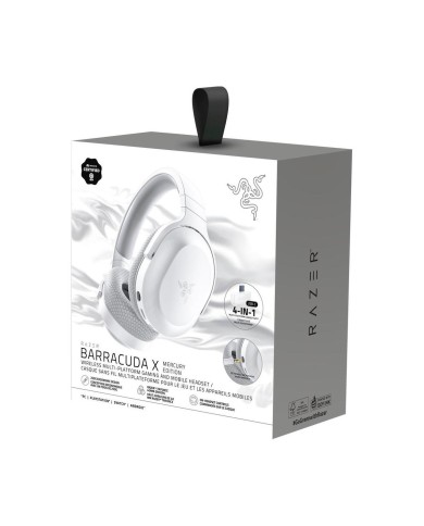 Audífonos Inalámbrico Gamer Razer Barracuda X Mercury White (RZ04-03800200-R3U1)