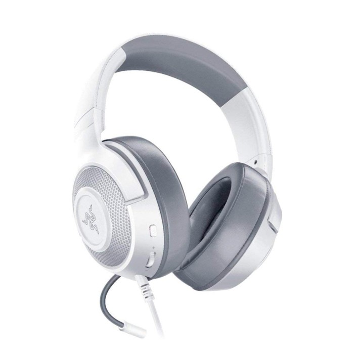 Audífonos Gamer Razer Kraken X Mercury Blanco Cableado, 3.5mm (RZ04-02890300-R3U1)