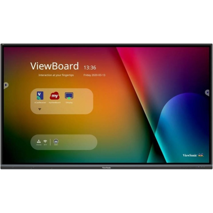 Pantalla Táctil Viewsonic IFP6552 65" 4K 33P 3840x2160
