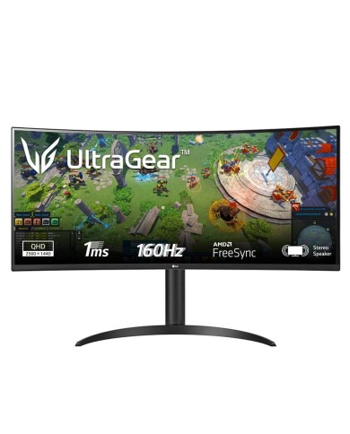 Monitor UltraWide LG 34", Panel VA, 2K, 160Hz, 1ms, AMD FreeSync