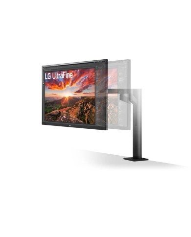 Monitor LG 27" UHD 4K ERGO Panel IPS 60Hz, 5 ms, USB-C, 3840 x 2160