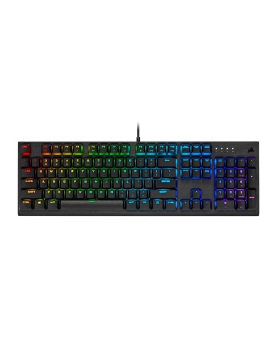 Teclado Mecánico Corsair K60 RGB Pro Switch Cherry MX Low Profile Speed Negro