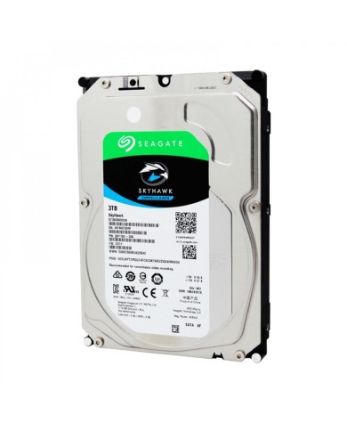 Disco duro interno Seagate SkyHawk Surveillance 3 TB HDD 3.5" SATA 6Gb/s