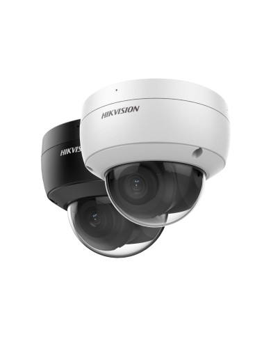 Cámara Domo Hikvision 6MP AcuSense LF 2.8mm IP67 IK10 POE IR 30mt WDR - WDR de 120dB (DS-2CD2166G2-ISU2.8mmO-STD)
