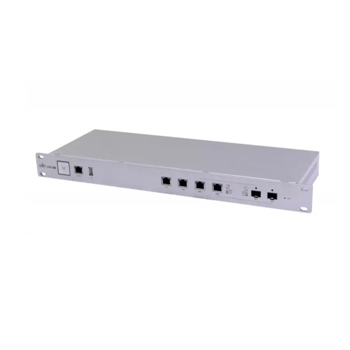 USG-PRO-4 UBIQUITI UniFi 2-1000-LAN 2-SFP-Combo-WAN Console-RJ45/USB Rack-1U