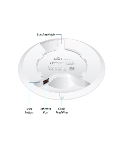 Punto de Acceso UBQ UAP-AC-LITE-5 AP 2.4/5GHz Pack-5 Sin Power Injector
