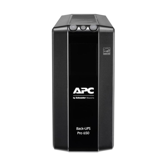 UPS APC Back Pro BR Interactiva (650VA/390W, 230V, 6 Salidas C13)