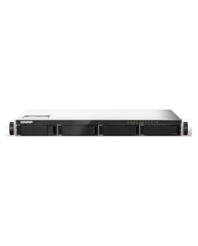 Servidor NAS QNAP TS-435XeU ( ARMv8 Cortex-A72, 4 Bahías SATA 6Gb/s, 4 GB RAM, 1U)