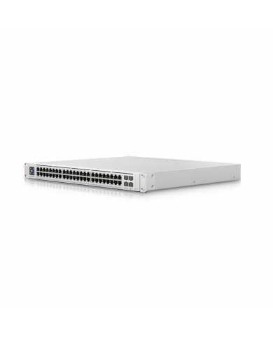 Conmutador Ubiquiti UniFi Switch USW-Enterprise-48-PoE L3 - Gestionado - 48 x 100/1000/2.5G (PoE+) + 4x1 Gb/ 10 Gb SFP+