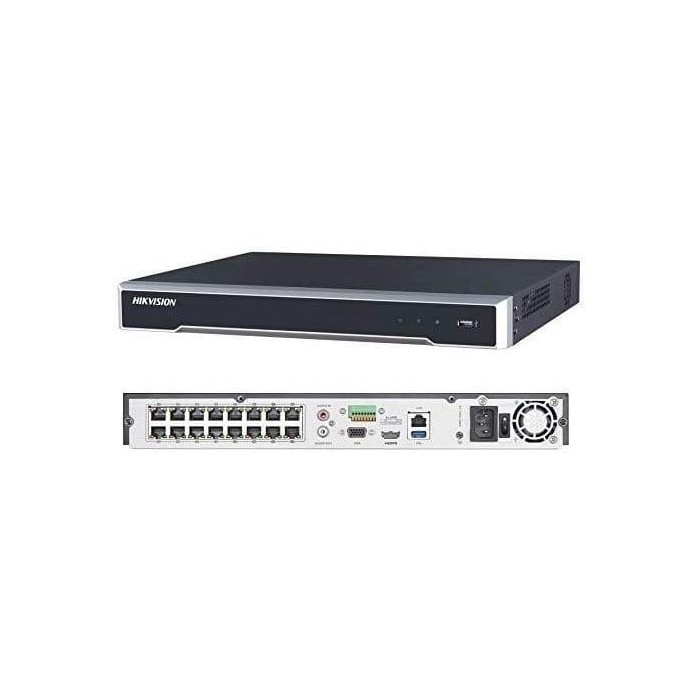NVR Hikvision DS-7616NI-K2/16P 16 Canales Hasta 4K