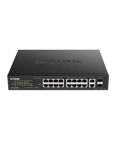 DES-1018MPV2 16 x 10/100 Mbps PoE + 2 x 10/100/100
