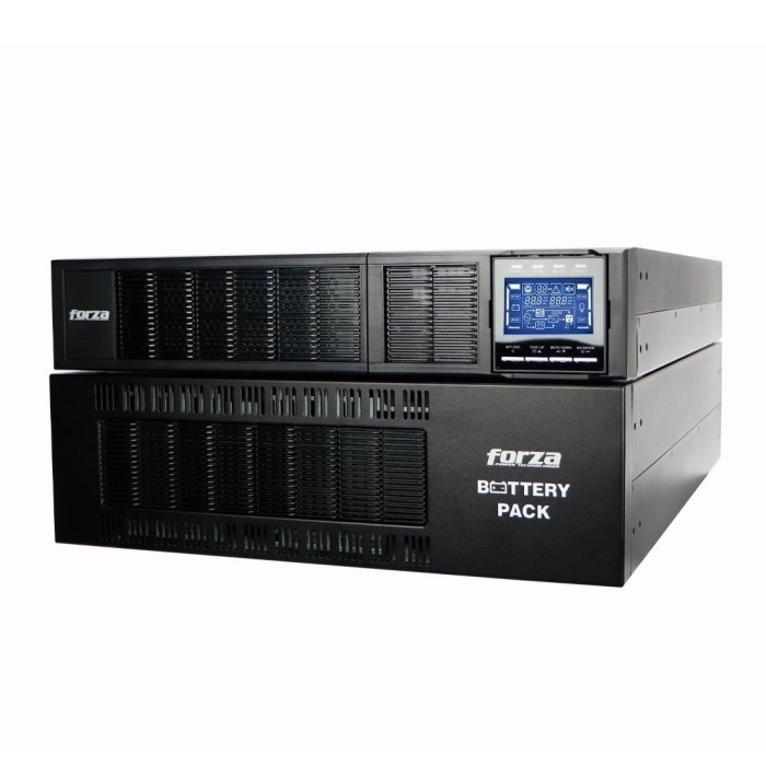 UPS Forza Atlas FDC-206KMR en línea 6KVA/6KW, transform ISO, escalable, bastidor-220V