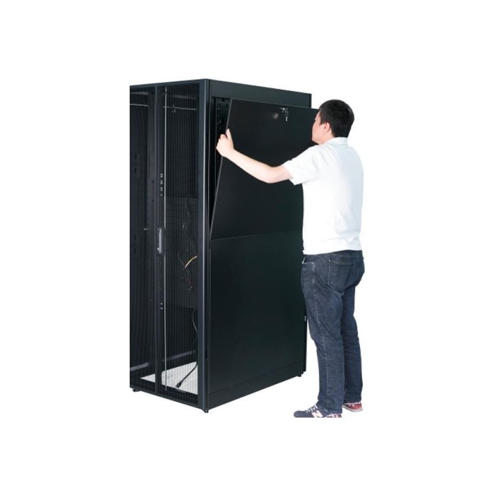Rack sencillo de 600 mm/48 U/1000 mm con techo