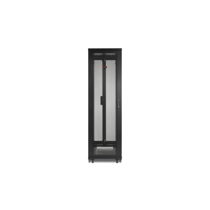 Gabinete NetShelter SV 42 U, 60cm x 106cm con paneles laterales, negro