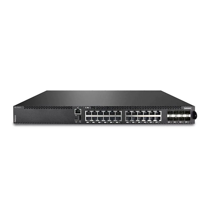 Switch Lenovo Thinksystem Ne1032T Rackswitch Rear To Front