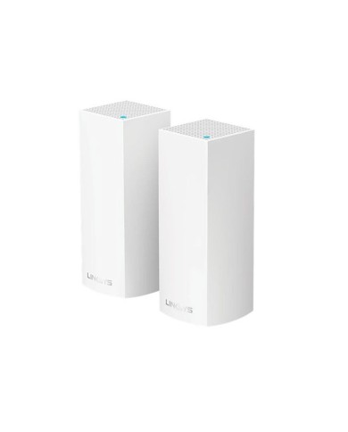 Sistema Velop Wi-Fi Intelligent Mesh tribanda de Linksys WHW0302 (2 enrutadores)