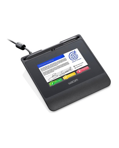 Tableta Wacom Signature Large 5.0 Pulgadas Color Lcd Display Usb Cable Connection Improved Thin-Client (STU540)