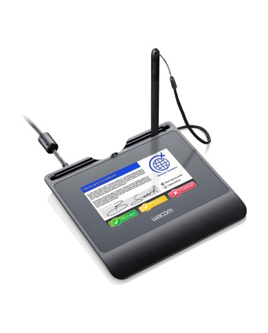 Tableta Wacom Signature Large 5.0 Pulgadas Color Lcd Display Usb Cable Connection Improved Thin-Client (STU540)