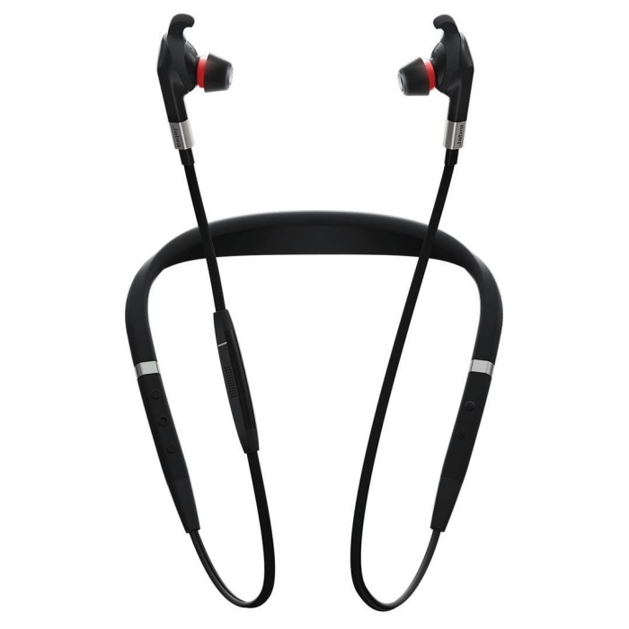 Auriculares Inalámbricos Jabra Evolve 75e Ms (Bluetooth 4.2, Cancelación de Sonido, Negro)