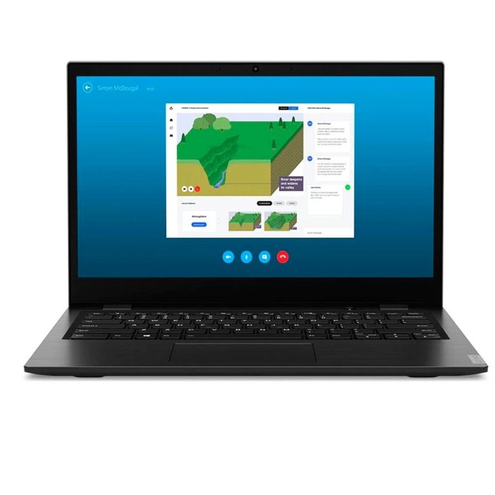 Notebook Lenovo 14W de 14“ (AMD A6-9220C, 4GB RAM, 64GB eMMC, Win10)