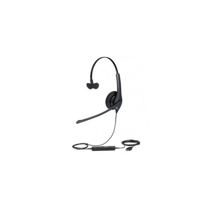 Auriculares Jabra Biz Mono 1100, Conexión USB, Negro