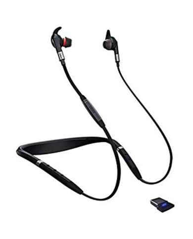 Auriculares Jabra EVOLVE 65e (Inalámbrico, 20.000Hz, Gris)