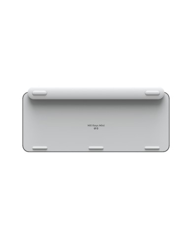 Teclado Logitech MX Keys Mini Wireless, Dongle USB, Bluetooth, Gris, Español