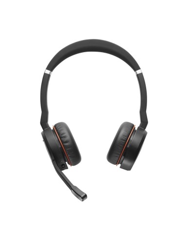 Audífonos con Micrófono Jabra Evolve 75+MS Stereo, Bluetooth, Inalámbrico, Optimizados para Skype