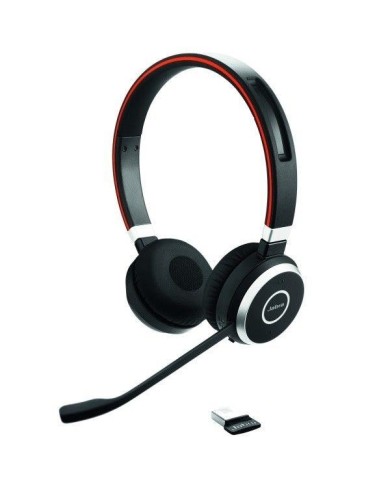 Audifonos Jabra Evolve 65 MS stereo, Dual, con Jabra LINK 360