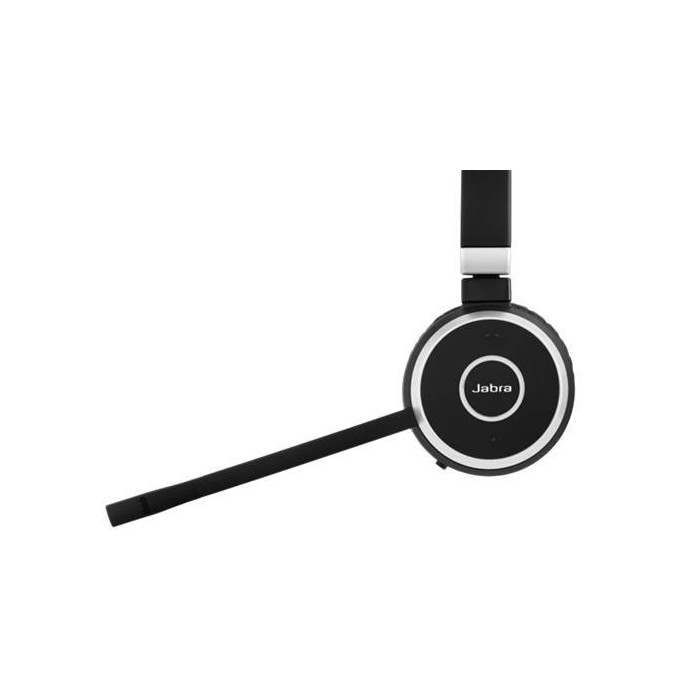 Audifonos Jabra Evolve 65 MS stereo, Dual, con Jabra LINK 360
