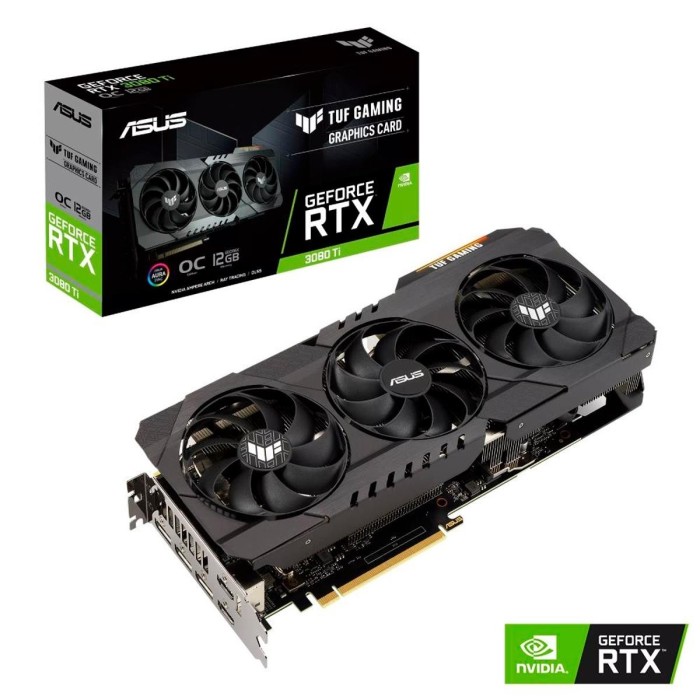Tarjeta de Video ASUS TUF RTX 3080 Ti Gaming 12GB GDDR6X