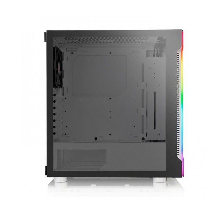 Gabinete Gamer Thermaltake H200 TG Snow, RGB, Mid-Tower, ATX, Micro-ATX, Mini-ITX, Vidrio templado