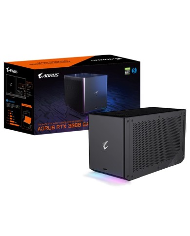 Tarjeta de Video Externa Gigabyte AORUS RTX 3080 Gaming Box de 10GB GDDR6X