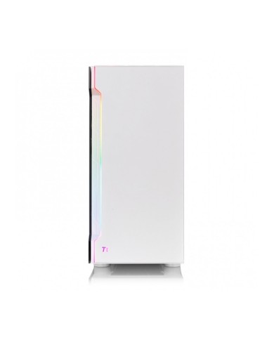 Gabinete Gamer Thermaltake H200 TG Snow, RGB, Mid-Tower, ATX, Micro-ATX, Mini-ITX, Vidrio templado