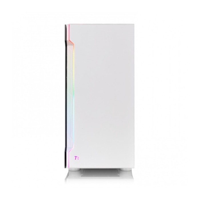 Gabinete Gamer Thermaltake H200 TG Snow, RGB, Mid-Tower, ATX, Micro-ATX, Mini-ITX, Vidrio templado