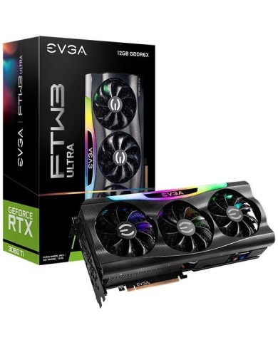Tarjeta de Video EVGA GeForce RTX 3080 Ti FTW3 ULTRA de 12GB GDDR6X