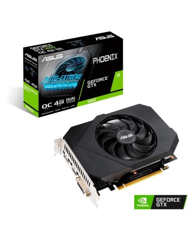 Tarjeta de video ASUS Phoenix GTX 1650 OC Edition de 4GB GDDR6