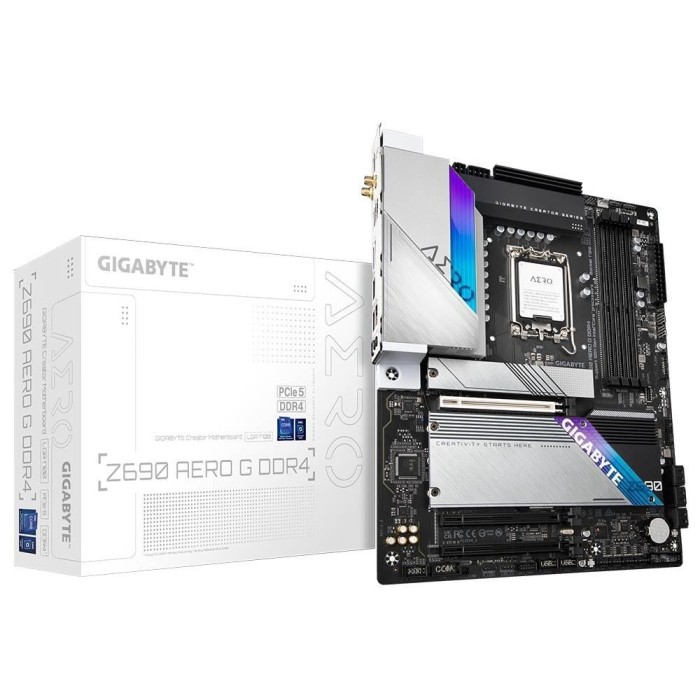 Placa Madre Gigabyte Z690 AERO G DDR4, ATX, Socket LGA1700, USB 3.2 Gen 1