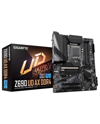 Placa Madre Gigabyte Z690 UD AX DDR4 (LGA1700, 2133/5333MHz, M.2 x3, ATX)