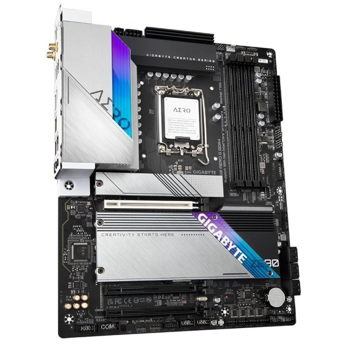 Placa Madre Gigabyte Z690 AERO G DDR4, ATX, Socket LGA1700, USB 3.2 Gen 1
