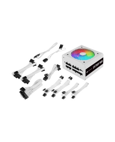 Fuente de Poder Corsair CX750F RGB Full Modular 80Plus Bronze