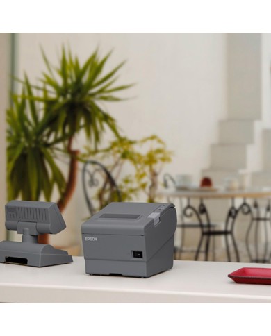 Impresora Epson Punto de Venta Termica TM-T88V-084 Serial USB No Fiscal Para Boleta Electronica (C31CA85084)