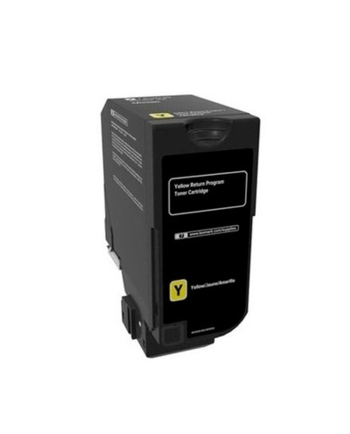 Cartucho de Toner CS72X Amarillo 74C4HY0