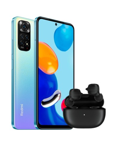 Smartphone Redmi Note 11 EU 4GB 128GB Star Blue +  Redmi Buds 3 Lite Black