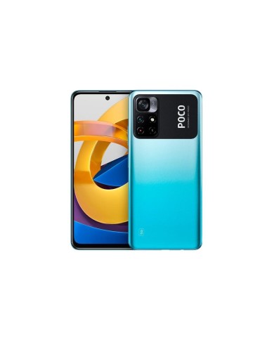 Celular Xiaomi Poco M4 Pro de 6.6“ (OctaCore, 6GB RAM, 128GB Internos, Cool Blue)