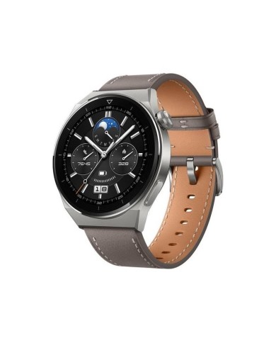 SmartWatch Huawei GT3 Pro de 46.6 mm (AMOLED, Bluetooth, IP68, 5ATM, Black/Grey)