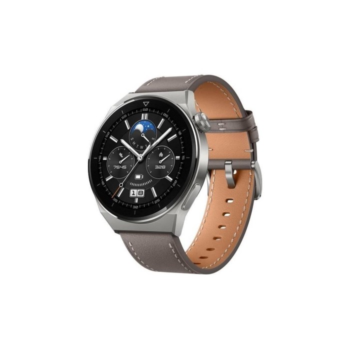 SmartWatch Huawei GT3 Pro de 46.6 mm (AMOLED, Bluetooth, IP68, 5ATM, Black/Grey)