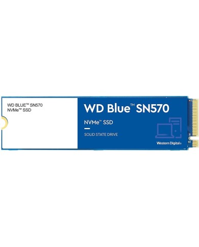 Unidad de Estado Sólido Western Digital Blue SN570 de 1 TB (NVMe, M.2 2280,PCI Express 3.0 )