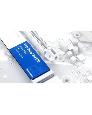 Unidad de Estado Sólido Western Digital Blue SN570 de 1 TB (NVMe, M.2 2280,PCI Express 3.0 )